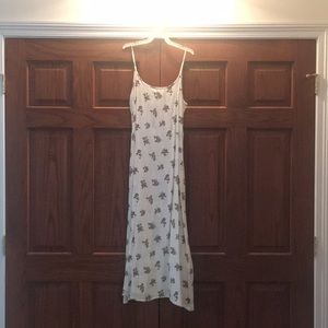 Vintage Floral Slip Dress